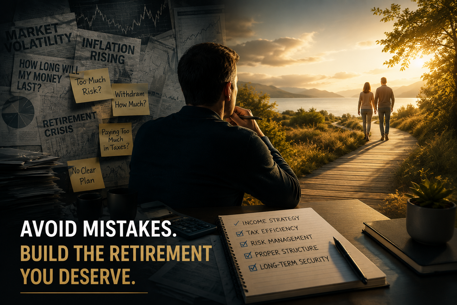 Avoid Mistakes. Build the Retirement You Deserve.